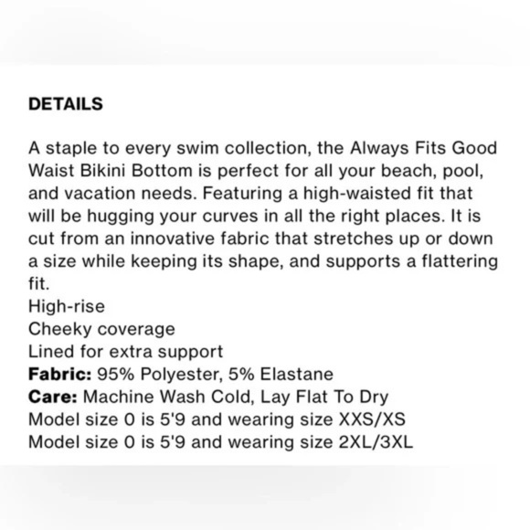 Good American Women’s Always Fit Bikini - Twisted Top & Good Waist Bottom Pink 0 - Picture 4 of 12